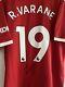 RAFAEL VARANE Signed Manchester United 21/22 Football Shirt PROOF Man Utd Mufc U