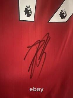 RAFAEL VARANE Signed Manchester United 22/23 Football Shirt PROOF Man Utd Mufc U