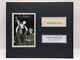 RARE Bobby Charlton Manchester United Signed Photo Display + COA AUTOGRAPH 1968