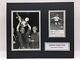 RARE Bobby Charlton Manchester United Signed Photo Display + COA AUTOGRAPH 1968