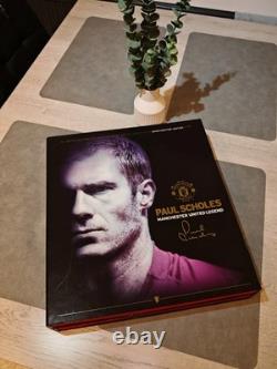 RARE LIMITED EDITION Signed Paul Scholes Manchester United Shirt (452/500)