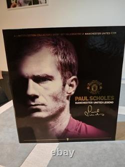 RARE LIMITED EDITION Signed Paul Scholes Manchester United Shirt (452/500)