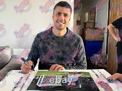 RODRI SIGNED CHAMPIONS LEAGUE 2023 FINAL 16x12 MANCHESTER CITY PHOTO SEE PROOF