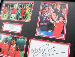 ROY KEANE Manchester United Framed HAND SIGNED Autograph Photo Memorabilia COA