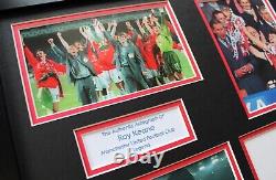 ROY KEANE Manchester United Framed HAND SIGNED Autograph Photo Memorabilia COA