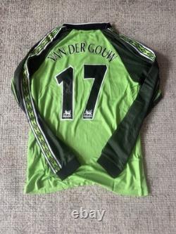 Raimojd Van Der Gouw Signed Manchester United Shirt Legend Autograph
