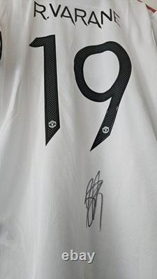 Raphael Varane Hand Signed Manchester United Shirt