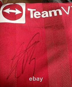 Raphaël Varane signed Manchester United Football shirt from Club (accept £195)