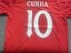 Rare Hand Signed Manchester United 25/26 Home shirt Cunha