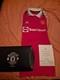 Rashford Signed Manchester United Jersey With Proof Of Authenticity Large