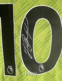 Rashford Signed Shirt Authentic with COA Manchester United 2022/23 Third Shirt L