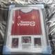 Rasmus Højlund signed Manchester United home shirt with a COA