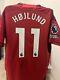 Rasmus HOJLUND signed Manchester United Home Shirt EXACT PROOF