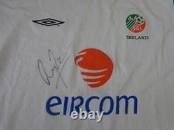 Republic Of Ireland 2002 Mens Away Shirt Signed By Roy Keane Manchester United