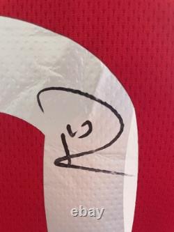 Rio Ferdinand Signed Manchester United 08 Cl Final Shirt Comes With COA