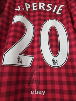 Robin Van Persie Signed Manchester United Shirt