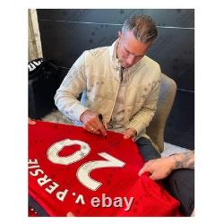 Robin Van Persie Signed Original Man United 2013-14 Football Shirt. Damaged A