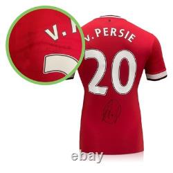 Robin Van Persie Signed Original Man United 2014-15 Shirt. Damaged B