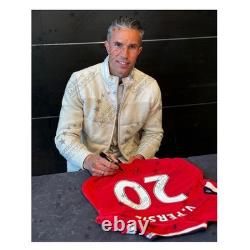 Robin Van Persie Signed Original Man United 2014-15 Shirt. Damaged B