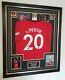 Robin Van Persie of Manchester United Signed Shirt Autographed Jersey Display