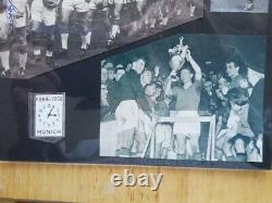 Roger Byrne Manchester United Busby Babes Munich Captain Hand Signed Photocard