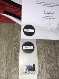 Ronaldo & Squad Signed Manchester United Shirt with MUFC Hologram COA #36677