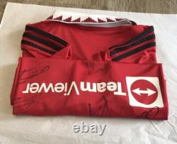 Ronaldo & Squad Signed Manchester United Shirt with MUFC Hologram COA #36677