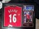 Roy Keane Signed Manchester United Football Shirt Picture Frame