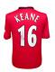 Roy Keane Signed Manchester United Football Shirt With Coa & See Proof