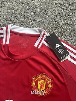 Ruben Amorim #1 Signed Manchester United Shirt with COA Adidas Authentic