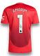 Ruben Amorim Signed 2024/25 Manchester United Home Shirt Amorim 1 (aftal Coa)