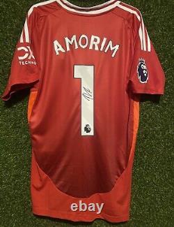 Ruben Amorim Signed Manchester United 23/24 Shirt Comes With a COA & Proof