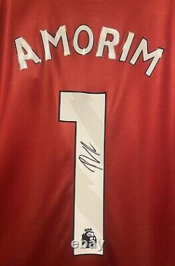 Ruben Amorim Signed Manchester United 23/24 Shirt Comes With a COA & Proof