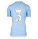 Ruben Dias Back Signed Manchester City 2021-22 Home Shirt Autograph Jersey