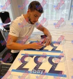 Ruben Dias Signed Manchester City 2020/21 Football Shirt See Proof + Coa