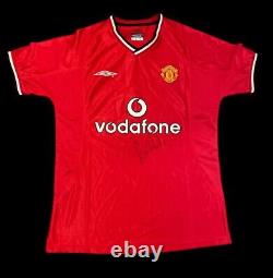 Ruud Van Nistelrooy Genuine Signed Manchester United 01/02 Home Shirt