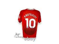 Ruud Van Nistelrooy Manchester United Signed 24/25 Football Shirt COA