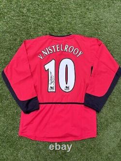 Ruud Van Nistelrooy Signed Manchester United Shirt Legend Holland Autograph