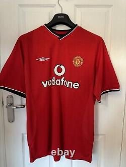 Ruud van nistelrooy signed Manchester United Shirt 2001