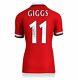 Ryan Giggs Back Signed Manchester United 1999 Home Shirt Autograph Jersey