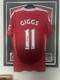 Ryan Giggs Manchester United Beckett Authenticated Signed Shirt