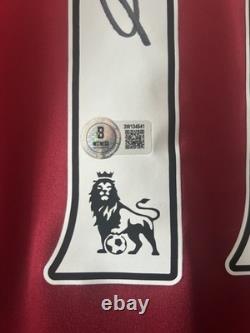 Ryan Giggs Manchester United Beckett Authenticated Signed Shirt
