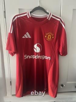 Ryan Giggs Manchester United Beckett Authenticated Signed Shirt