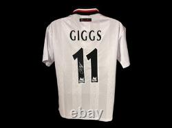 Ryan Giggs Manchester United Signed 1999 Away Football Shirt COA