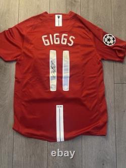 Ryan Giggs Manchester United Signed 2012 Champions League Final
