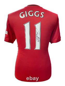 Ryan Giggs Manchester United Signed Football Shirt Comes With Proof & Coa