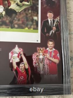 Ryan Giggs Signed 23 X 16 Manchester United 1999 Fa Cup Framed Photo Coa