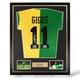 Ryan Giggs Signed Manchester United 1992-1994 Third Shirt- Deluxe Framed