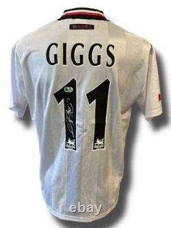 Ryan Giggs Signed Manchester United 1997/99 Away Shirt (acg Cert Ag16536)