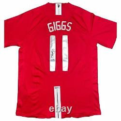 Ryan Giggs Signed Manchester United 2008 Home Shirt